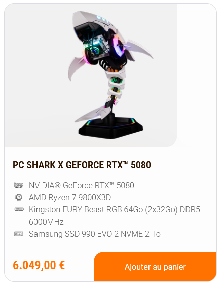 PC avec AIO 120 mm en vente chez FlowUp ! 🤡