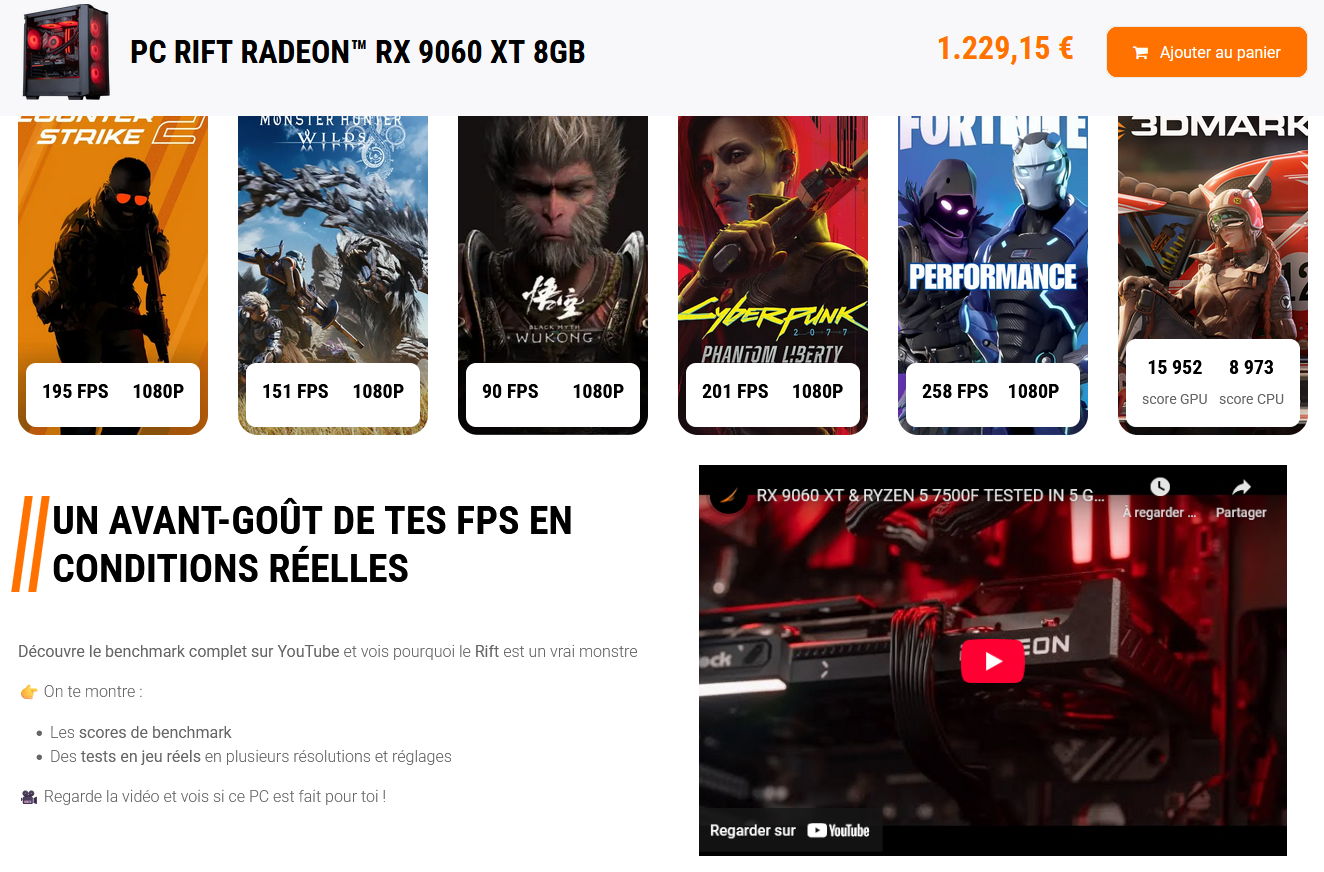 Même miniature que sur le site, c'est bien cette chaîne YouTube !