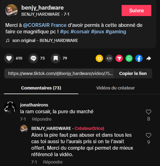 Défense Corsair par Benjy