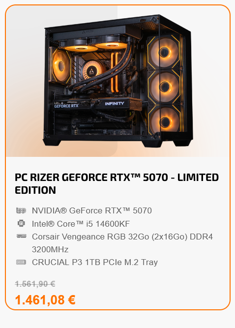 …et continue à en mettre dans les PC vendus